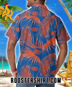 Florida Gators Hawaiian Shirt Palm Leaf Pattern Gift For Gators Fans