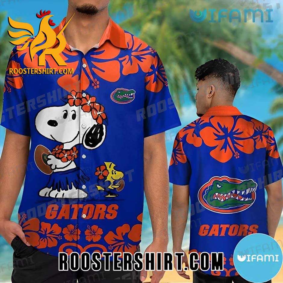 Florida Gators Hawaiian Shirt Snoopy Woodstock Gift For Gators Fans
