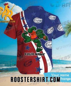 Florida Gators Hawaiian Shirt Star Mascot Gift For Gators Fans
