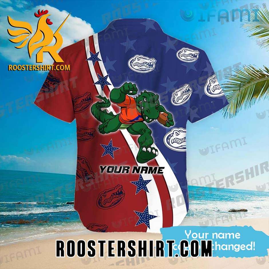 Florida Gators Hawaiian Shirt Star Mascot Gift For Gators Fans