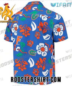 Florida Gators Hawaiian Shirt Tropical Floral Pattern Gift For Gators Fans