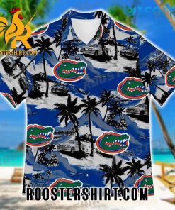 Florida Gators Hawaiian Shirt Volcano Car Coconut Gift For Gators Fans