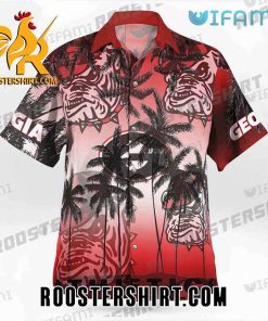Georgia Bulldogs Hawaiian Shirt Mascot Coconut Gift For Georgia Fans