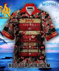 Hawaiian Shirt Tropical Pattern San Francisco 49ers Gift For Family