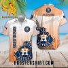 Houston Astros Hawaiian Shirt Broken Effect Logo Astros Gift For Best Friends