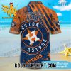 Houston Astros Hawaiian Shirt Paint Splatter Effect