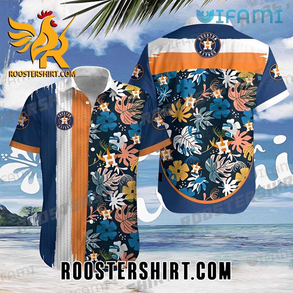 Houston Astros Tropical Summer Beach Hawaiian Shirt And Shorts