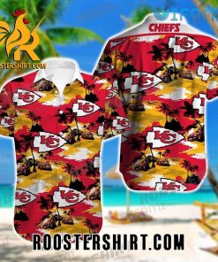 Island Car Coconut Tree Kansas City Chiefs Hawaiian Shirt