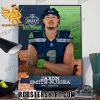 Jaxon Smith-Njigba Seattle Seahawks Draft 2023 Poster Canvas