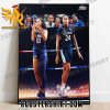 Jordan Hawkins and Angel Reese did it for the DMV National Championship Poster Canvas