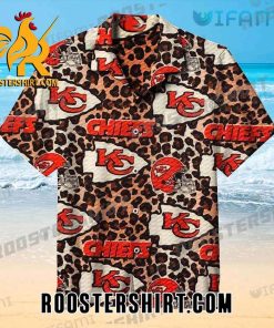 Kansas City Chiefs Hawaiian Shirt Leopard Style