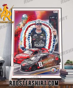 Kyle Busch Victory Lane At Talladega Superspeedway Nascar 75 Poster Canvas