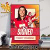 Let’s get back to work Tommy Townsend Kansas City Chiefs Poster Canvas