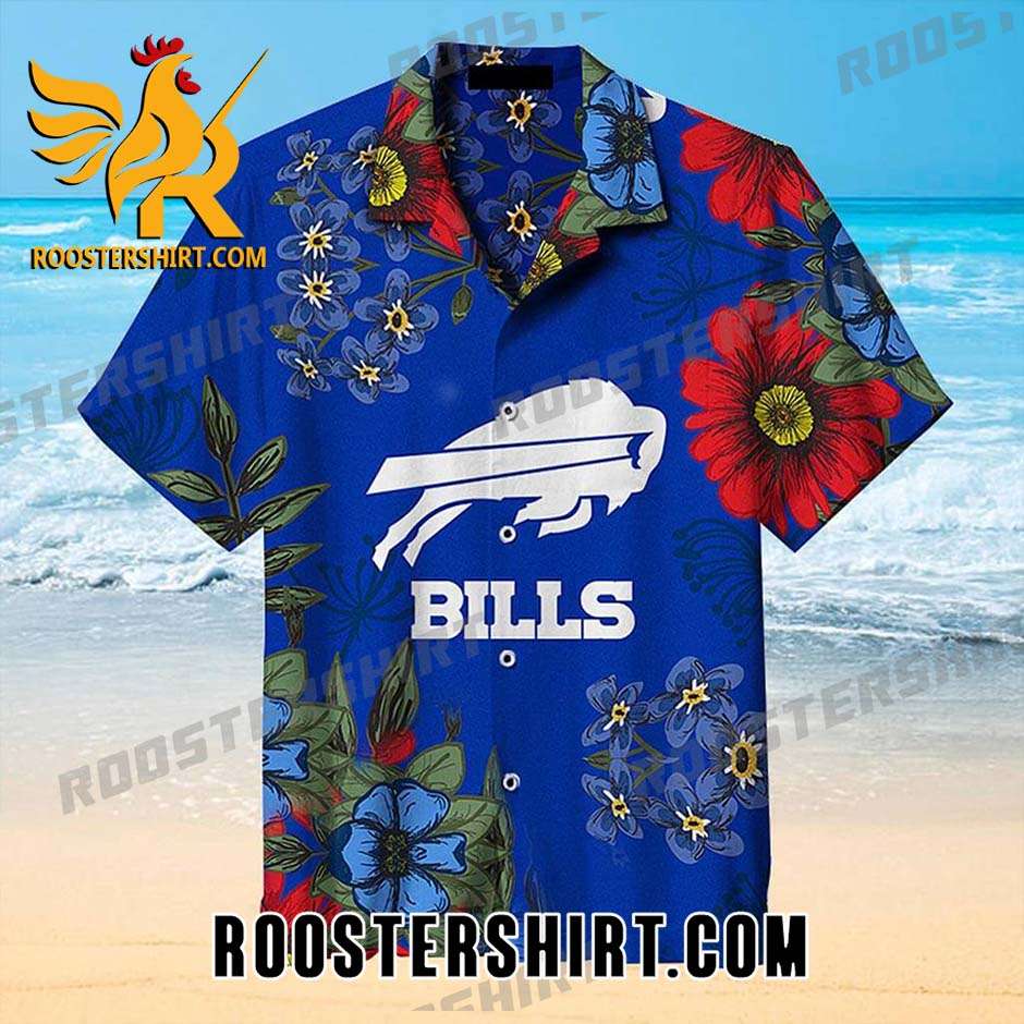 Limited Edition Buffalo Bills Hawaiian Shirt Colorful Flower Unique For Bills Fans