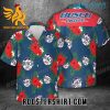 Limited Edition Busch Light Apple Hawaiian Shirt Red Hibiscus For Beer Fans