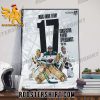 Marc-Andre Fleury has now appeared in 17 straight Stanley Cup Playoffs NHL Poster Canvas