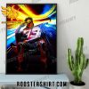 Marc Marquez Repsol Honda Team Moto GP 2023 Poster Canvas