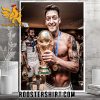 Mesut Ozil has officially retired from professional football at the age of 34 Poster Canvas