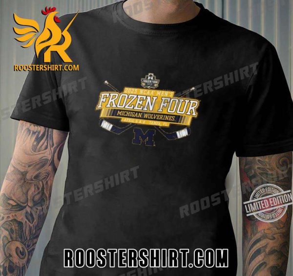 Michigan Wolverines 2023 NCAA Mens Frozen Four Winner New Design T-Shirt