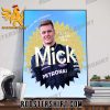 Mick Schumacher Theres Only One Mick Mercedes AMG PETRONAS F1 Team Poster Canvas Barbie Movie Style