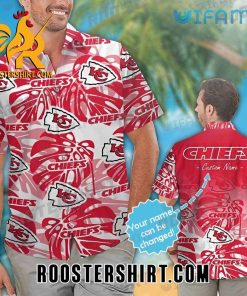Monstera Deliciosa Personalized Kansas City Chiefs Hawaiian Shirt