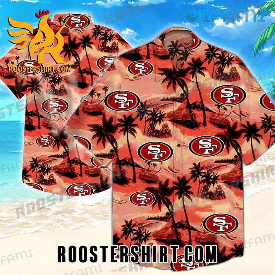 NFL San Francisco 49ers Hawaiian Shirt With Coconut Island