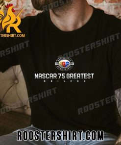 Nascar 75 Greatest Drivers Logo New T-Shirt