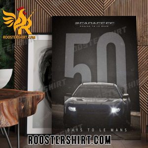 Nascar To Le Mans 50 Poster Canvas