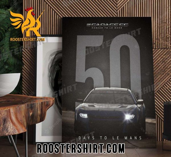 Nascar To Le Mans 50 Poster Canvas