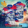 Official Buffalo Bills Hawaiian Shirt Best Grandpa Ever Hibiscus Pattern Custom For Bills Fans
