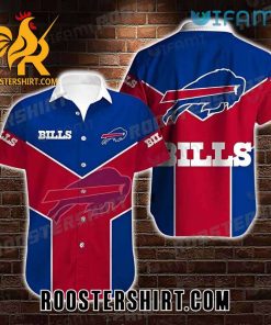 Official Buffalo Bills Hawaiian Shirt Red Highlight For Bills Fans