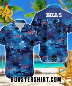 Official Buffalo Bills Hawaiian Shirt Skull Coconut For Bills Fans