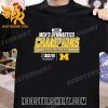 Official Michigan Wolverines 2023 Big Ten Mens Gymnastics Tournament Champions T-Shirt