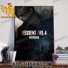 Official Resident Evil 4 Deluxe Edition Poster Canvas