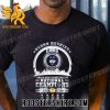 Official Uconn Huskies Skyline 2023 NCAA Mens Basketball 5 Time National Champions T-Shirt
