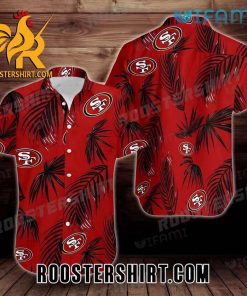 Palm Leaves San Francisco 49ers Hawaiian Shirt Gift For Fans