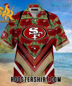 Palm Tree Armor San Francisco 49ers Hawaiian Shirt