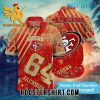 Personalized Name And Number San Francisco 49ers Hawaiian Shirt And Shorts