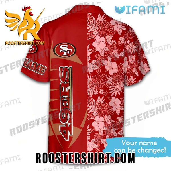 Personalized San Francisco 49ers Hawaiian Shirt Gift For Best Friends