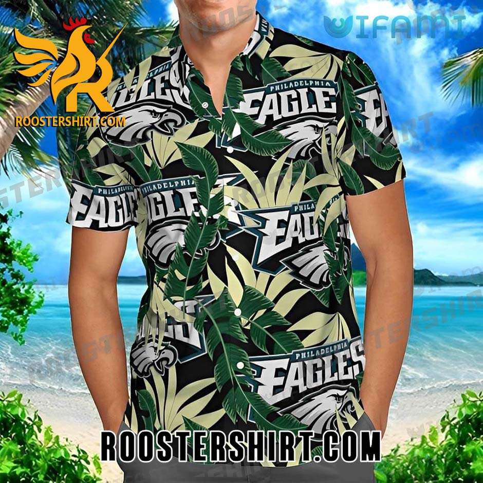 Philadelphia Eagles Hawaiian Shirt Banana Leaf Gift For Eagles Fans