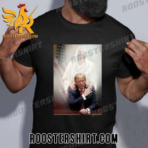 President Donald Trump is in good hands keep calm and pray T-Shirt