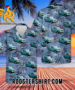 Quality 1971 Mini Clubman Estate Hawaiian Shirt Man