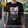 Quality 2023 Kansas jayhawks big mens basketball tournament champions back to back Unisex T-Shirt