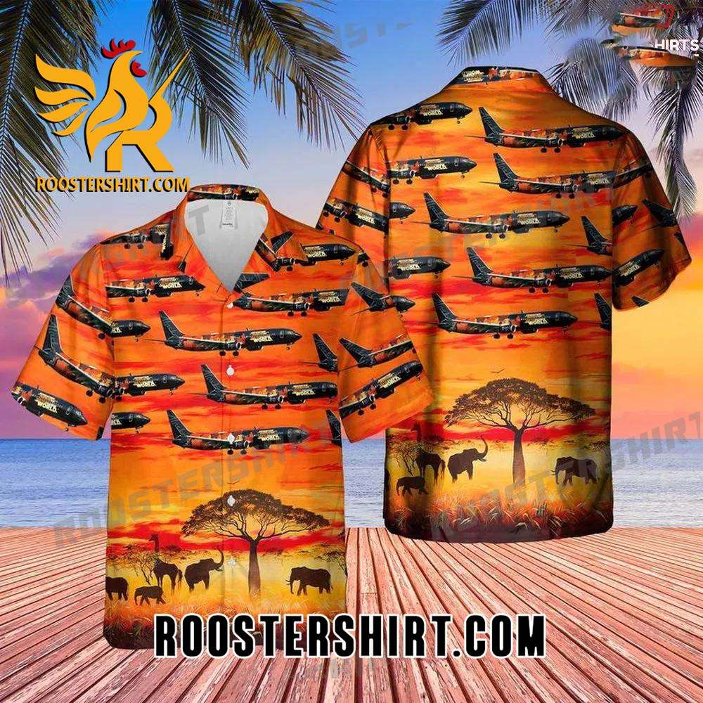 Quality Alaska Airlines Uncf Our Commitment Boeing 737-990 Er Cheap Hawaiian Shirt