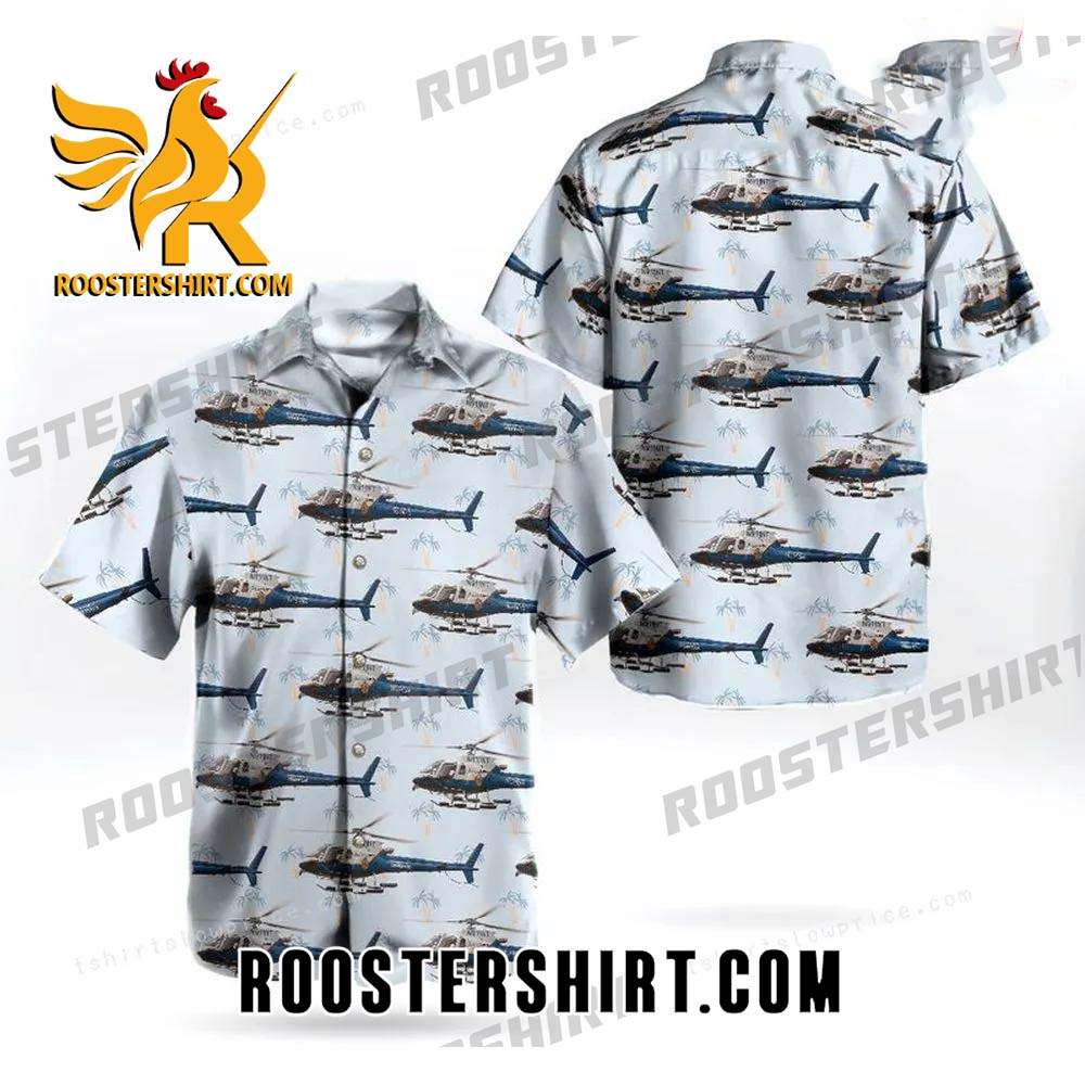 Quality Alaska State Troopers Helicopter Hawaiian Shirt Cheap