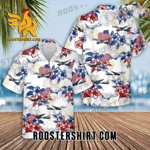 Quality Allegiant Air Boeing 757-204 4th Of July Hawaiian Shirt For Men And Women