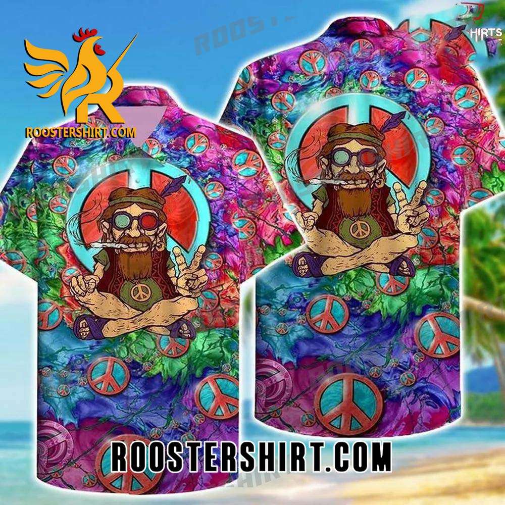 Quality Amazing Hippie Hawaiian Shirt Fashion Tourism For Men Women Shirt