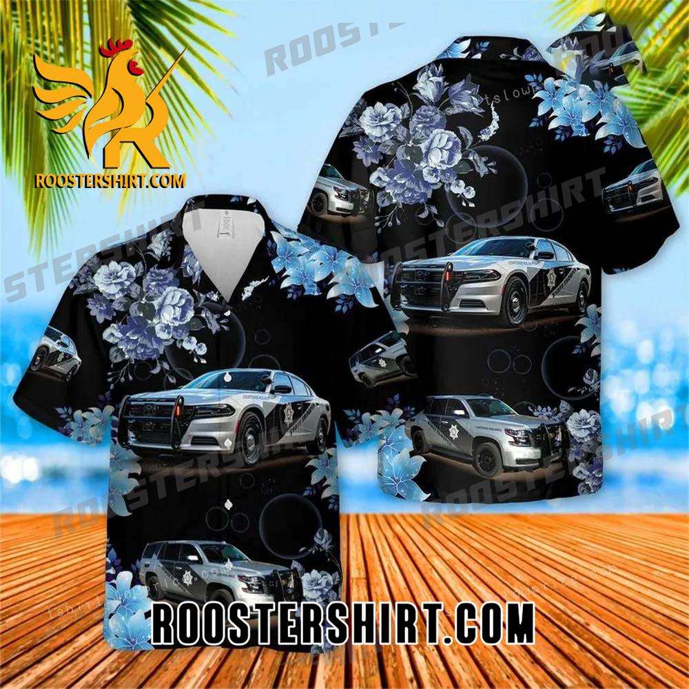 Quality Arizona Highway Patrol Trooper Cheap Hawaiian Shirt