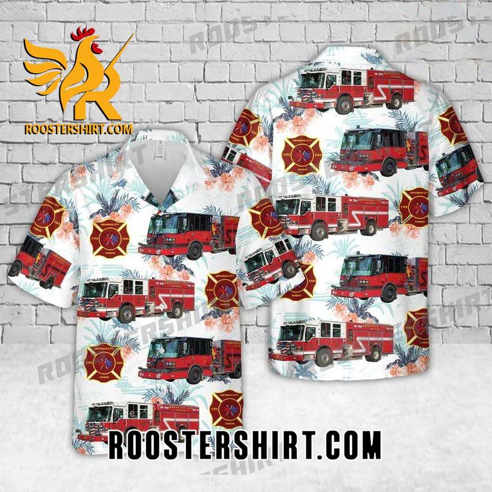 Quality Arkansas City Fire Department Hawaiian Shirt Cheap