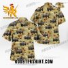 Quality Armee De Terre Vehicule Patrouille Speciale Panhard Hawaiian Shirt Man